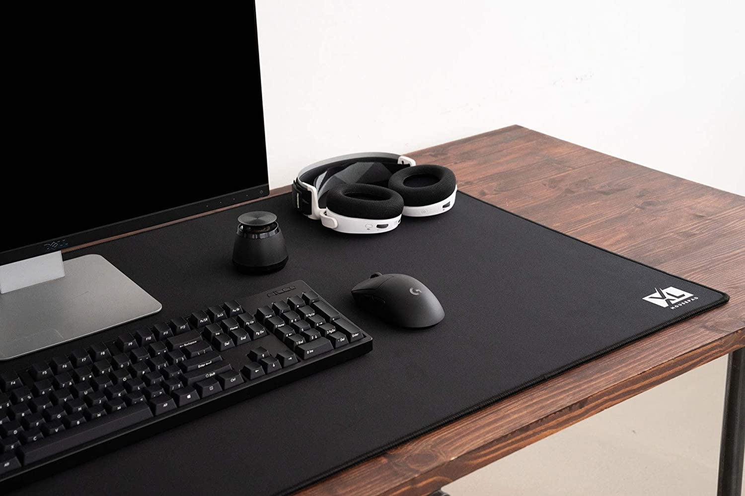 3XL Huge Mouse Pads Oversized (48''X24'') - Extra Large Gaming XXXL Mousepad for Full Desk - Super Thick Nonslip Rubber Base and Waterproof Desktop Keyboard Extended Mouse Mat (Black, Xxx-Large)