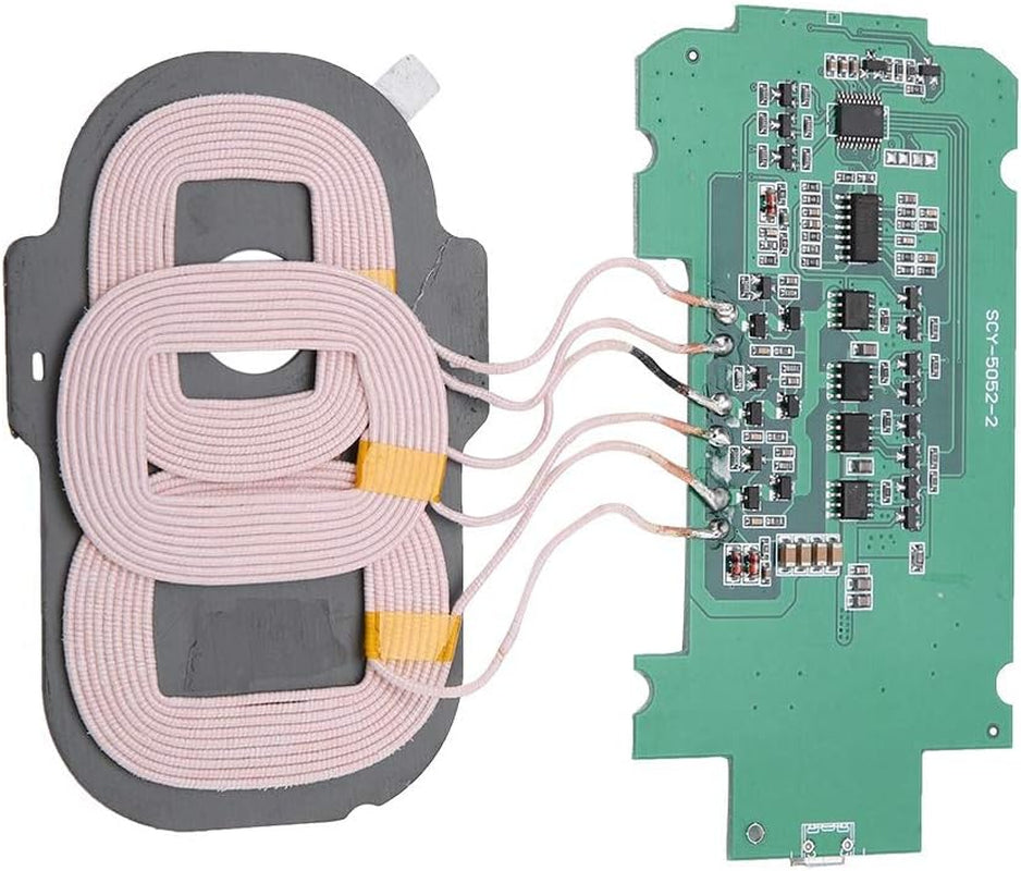 5W Wireless Charger Transmitter Module - Adopts 3 Coils - Built-In Short-Circuit Protection, Over-Voltage Protection - Wide Compatibility - DIY Wireless Charger Parts …