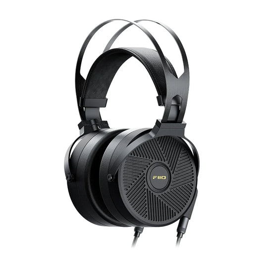 FT5 90Mm Open-Black Planar Magnetic Headphones Hi-Res Audio High Sensitivity for Audiophiles Studio Great-Sounding 4 Plug